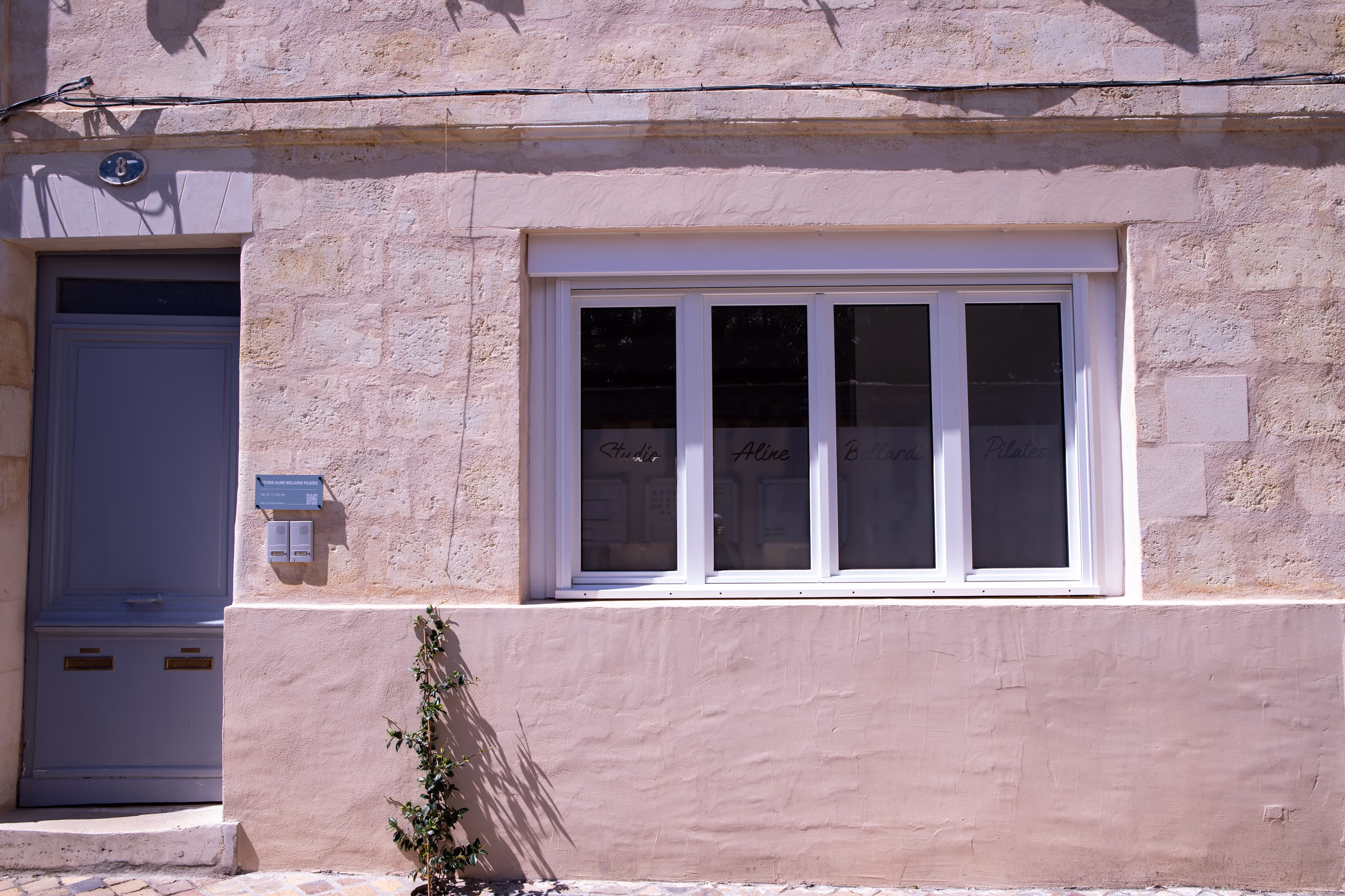 Façade du studio Aline Bellardi Pilates, 8 rue Barada à Bordeaux